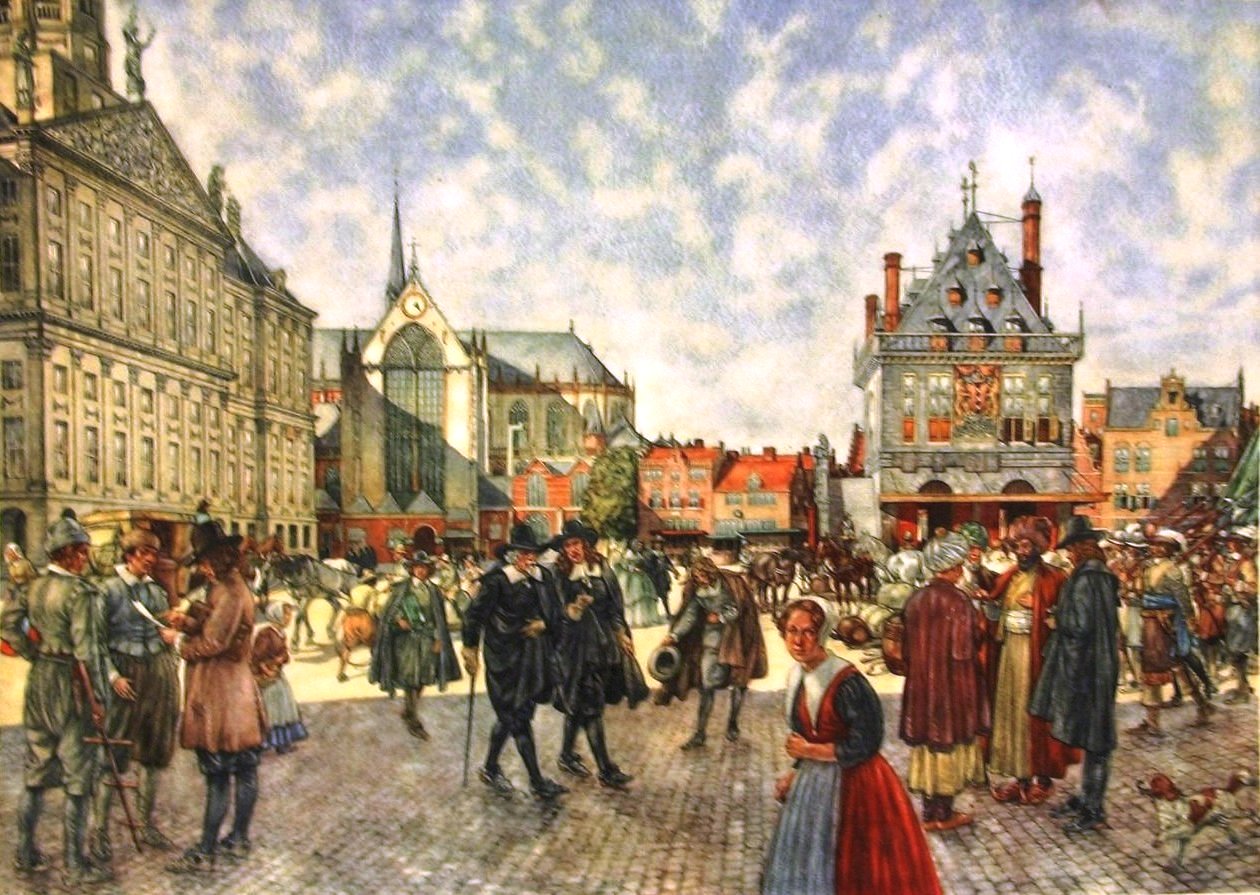 De Dam - Amsterdam | Geschiedenis, Gouden eeuw, Onderwijsgeschiedenis